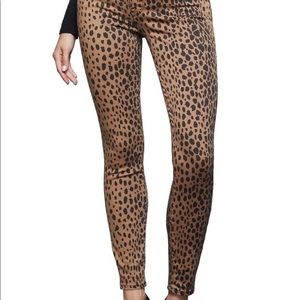 NWT Good American Good Waist Skinny Jeans Leopard